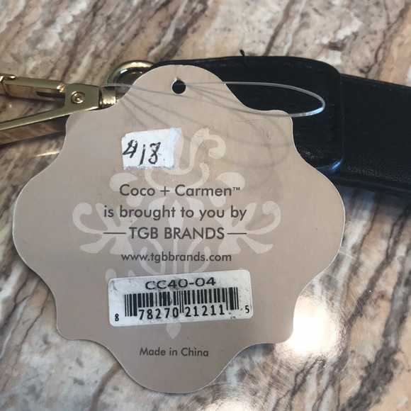 Coco+Carmen Handbag Purse Crossbody Luggage strap NWT - Picture 7 of 13